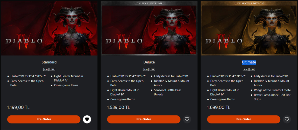 За Diablo IV в Турции просят от 70 до 90 долларов