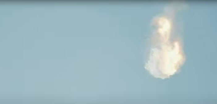 Тестовый полет Starship от SpaceX завершился взрывом
