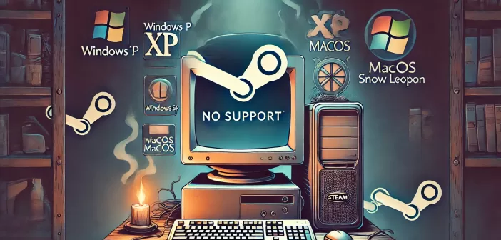 Steam прекратил поддержку старых версий Windows и macOS: что нужно знать пользователям