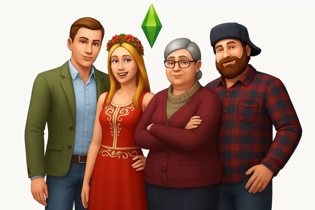 The Россияне: в продаже появилась российская версия The Sims с Шаманом и Мизулиной
