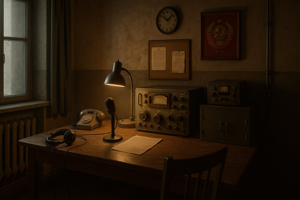 Российская радиостанция передала сигнал о начале таинственных событий