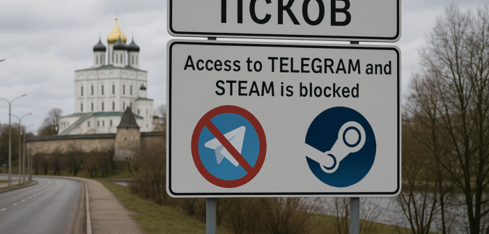 В Пскове заблокированы Telegram и Steam: тест "суверенного интернета" или технический сбой?