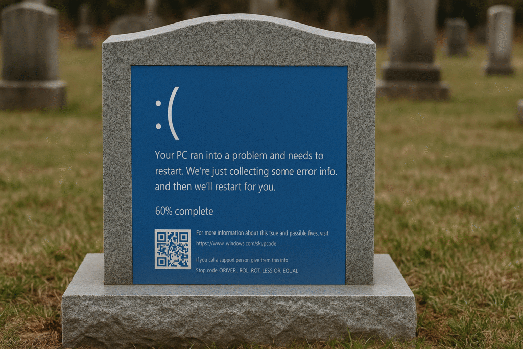 Microsoft похоронила легендарный синий экран смерти после 40 лет службы