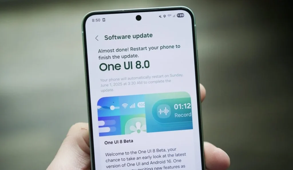 Samsung завершил разработку One UI 8 для Galaxy S25