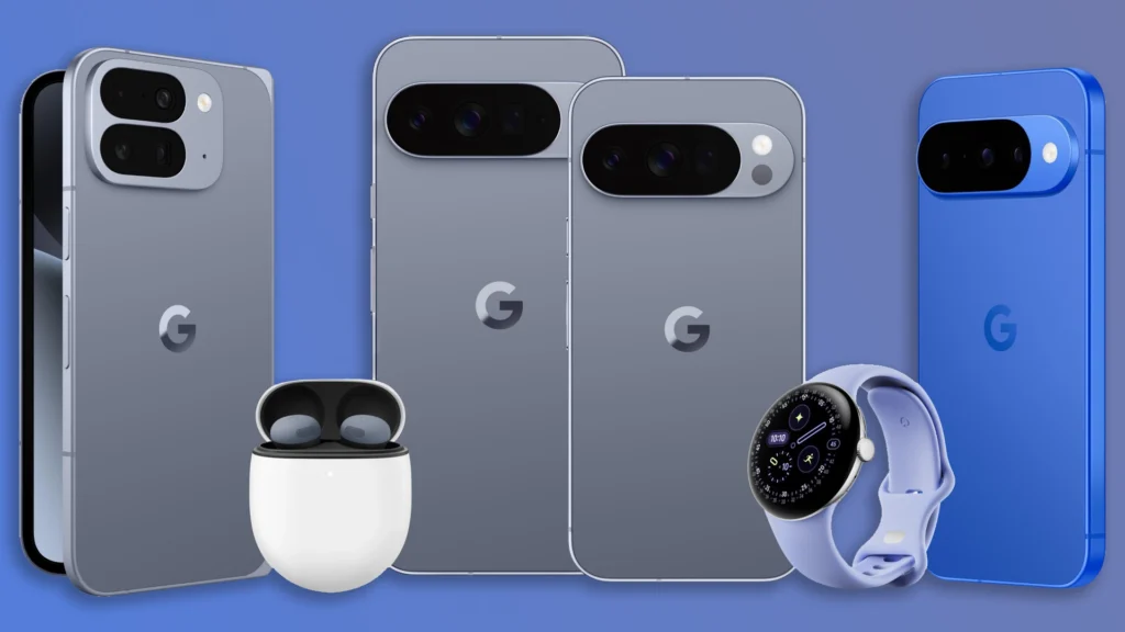 Google не удержала в секрете: в сеть слили промо-фото всей линейки Pixel 10 и новых гаджетов