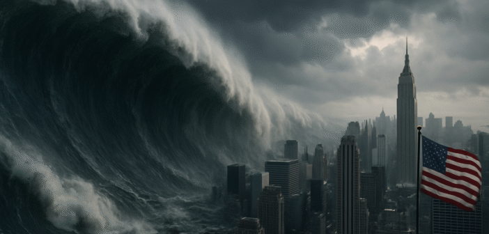 Ученые: таяние льдов запустило смертельное цунами