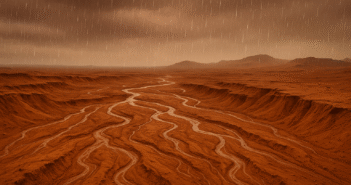 Марс оказался планетой с гигантскими реками и дождями