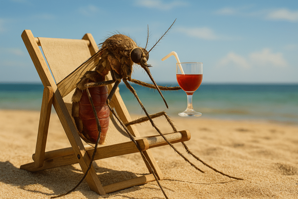 Комариное нашествие в Москве заставляет россиян тратить миллиарды на защиту