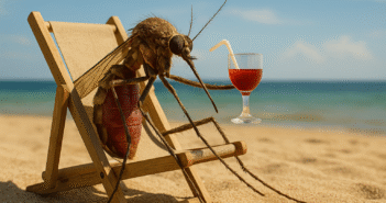 Комариное нашествие в Москве заставляет россиян тратить миллиарды на защиту