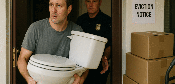 Угроза выселения россиян из квартир за смыв унитаза ночью оказалась фейком