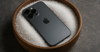 Apple предложила стирать царапины с iPhone 17 Pro солью