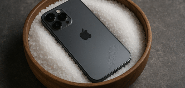 Apple предложила стирать царапины с iPhone 17 Pro солью