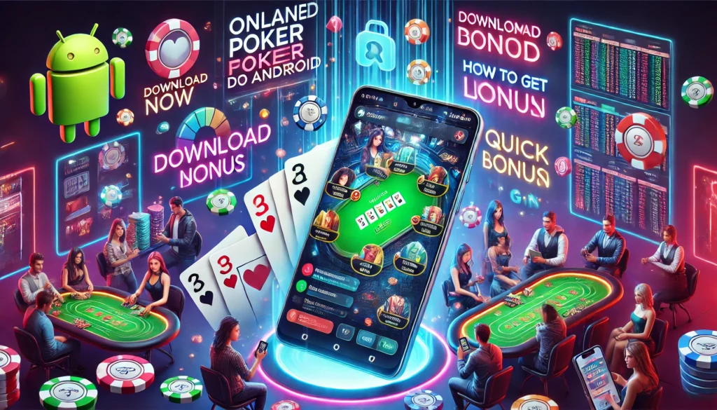 Онлайн покер для андроида: как приступить к игре?