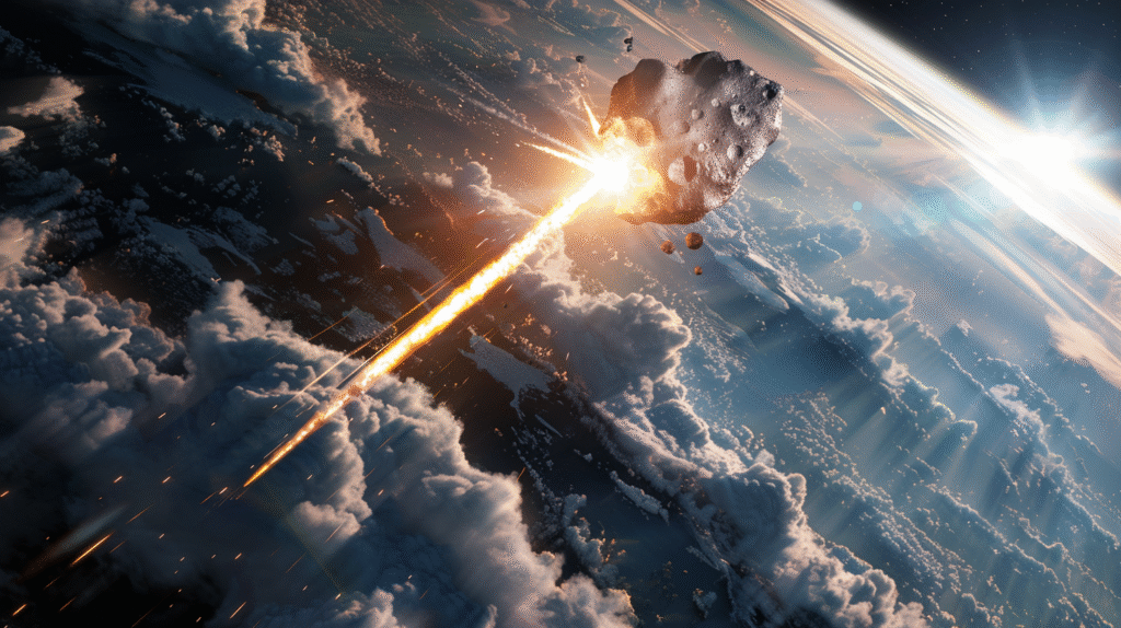 Астероид летит к Луне: NASA готовит ядерный взрыв, чтобы спасти Землю