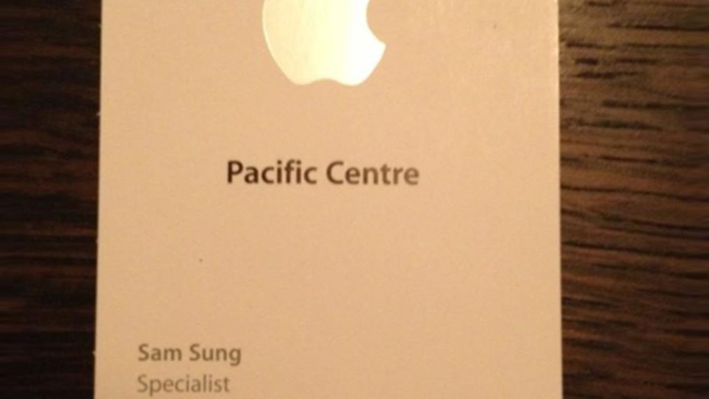 Как Apple уволила сотрудника с именем Sam Sung, а до этого требовала сменить фамилию