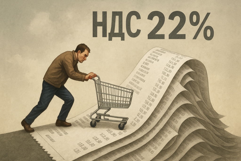 Двойной удар по кошелькам: Госдума одобрила повышение НДС до 22%