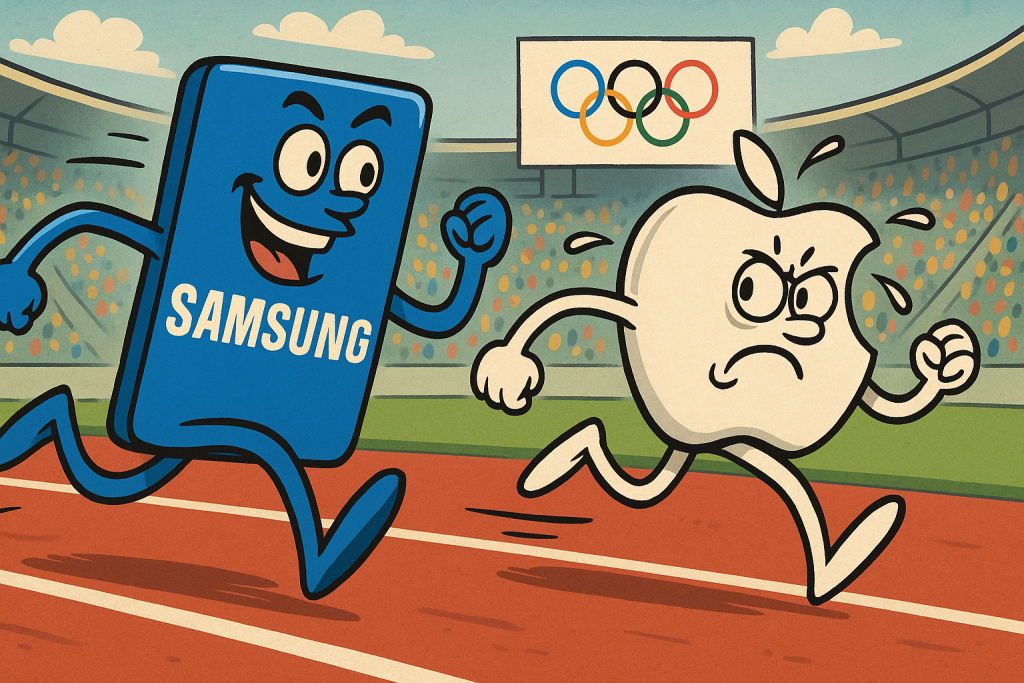 По продажам смартфонов Samsung обошла Apple. Но в бюджетном сегменте — новый король По продажам смартфонов Samsung обошла Apple. Но в бюджетном сегменте — новый король