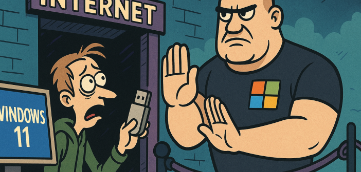 Microsoft заблокирует установку Windows 11 без интернета