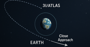 Межзвездный объект 3I/ATLAS несется к Земле по аномальной прямой
