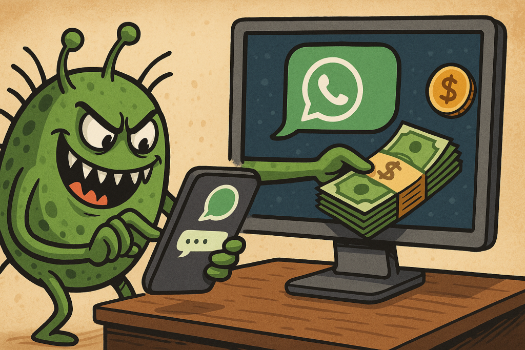 В WhatsApp появился вирус, который пишет сообщения и крадет деньги