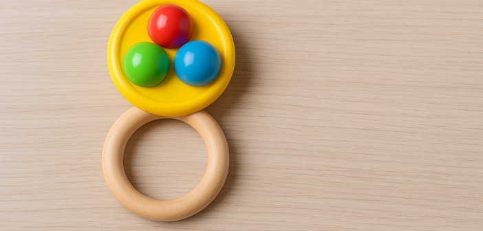 Мир первых звуков: как выбрать идеальную погремушку для малыша