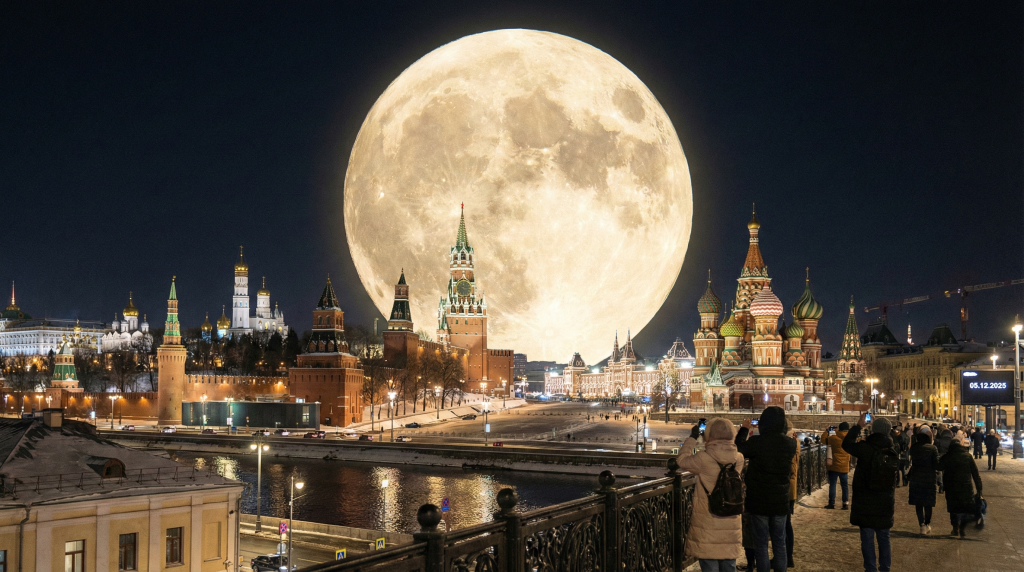 Над Москвой взойдет редкая «Холодная Луна»