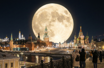 Над Москвой взойдет редкая «Холодная Луна»