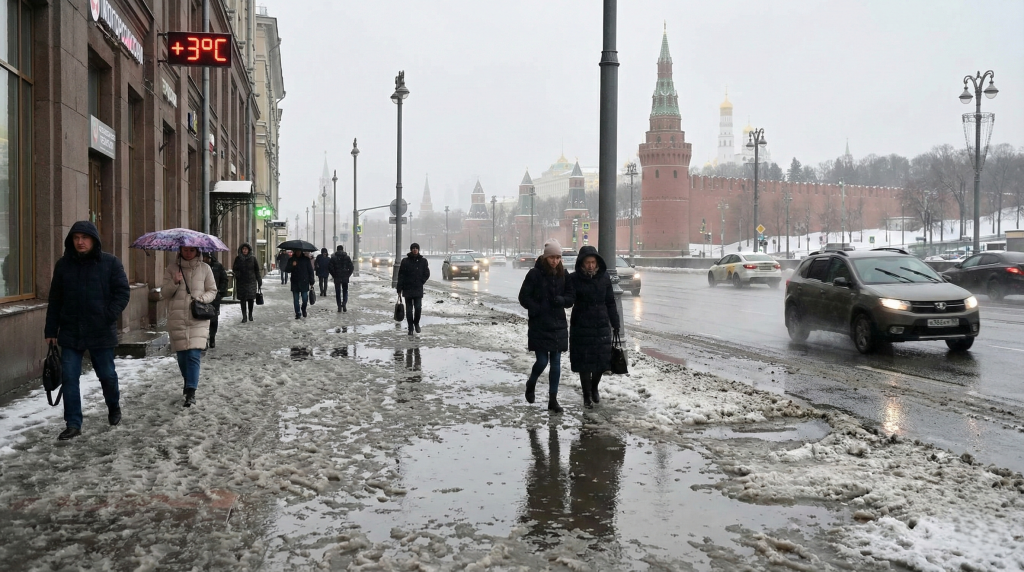 Москву ждет аномально теплый декабрь