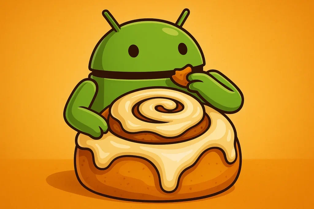 Android 17 получит «сладкое» имя Cinnamon Bun