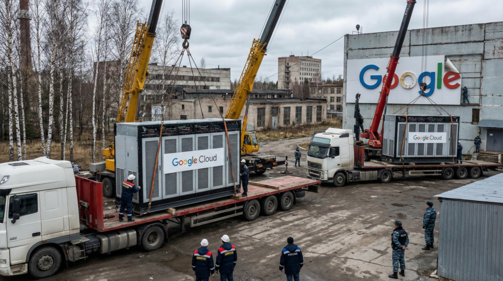 Google забирает из России свои серверы