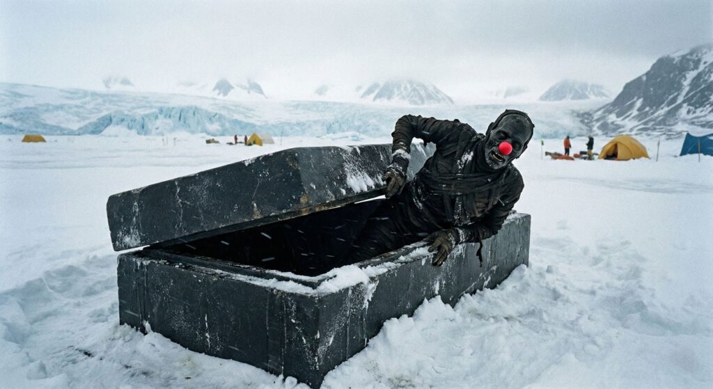 Чёрные саркофаги Антарктиды оказались выдумкой писателя