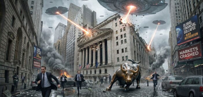 Экономисты прогнозируют обвал экономики из-за инопланетян