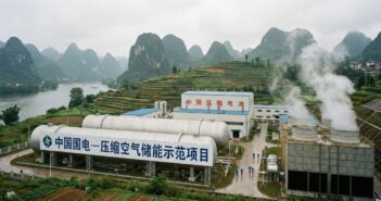 Китай запустил крупнейшую в мире электростанцию на сжатом воздухе