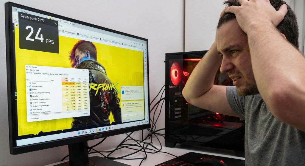 Обновление Windows 11 вызывает падение FPS на картах Nvidia Обновление Windows 11 вызывает падение FPS на картах Nvidia