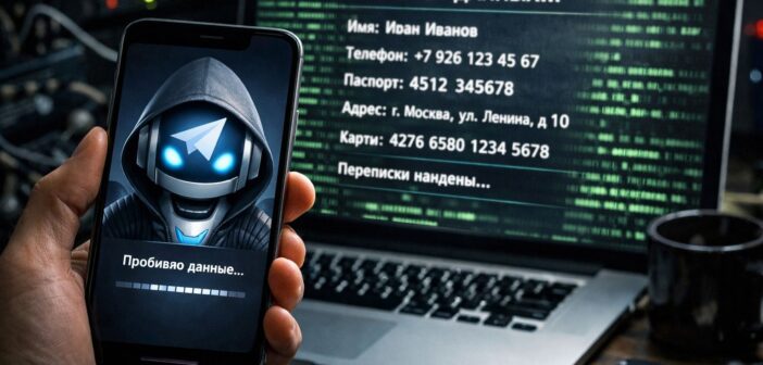 Роскомнадзор обвинил Telegram в поддержке ботов для пробива данных