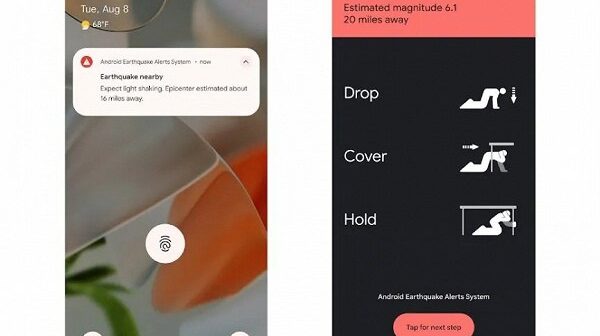 Google научила часы на Wear OS предупреждать о землетрясениях без смартфона