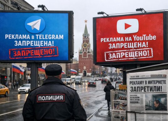 В России неожиданно признали незаконной рекламу в Telegram, YouTube и WhatsApp