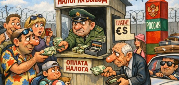 В России предложили ввести сбор за выезд за границу