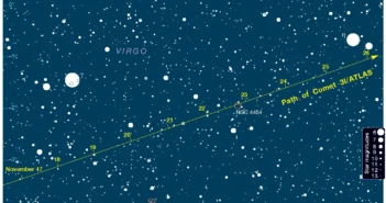 Комета 3I/Atlas покидает Солнечную систему с аномальной траекторией