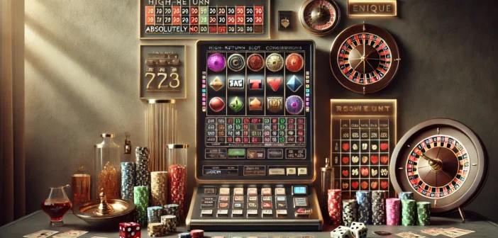 Игровые слоты с большой отдачей: что учитывать при игре?