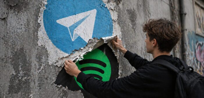 Spotify вместо Telegram: россияне нашли скрытый мессенджер