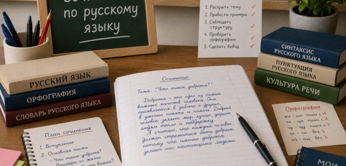 Почему к итоговому сочинению по русскому языку стоит готовиться с репетитором