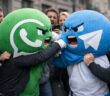 WhatsApp* и Telegram публично поругались