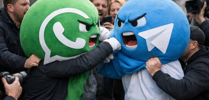 WhatsApp* и Telegram публично поругались