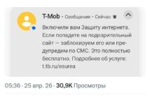 Cотовые операторы начали отключать интернет россиянам ради их же безопасности
