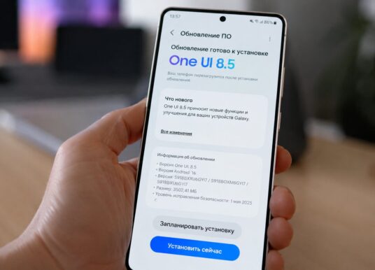 Обновление One UI 8.5 стало доступно для владельцев Galaxy в Европе