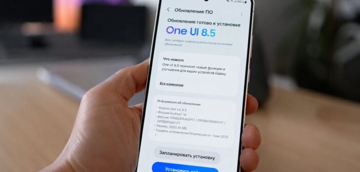 Обновление One UI 8.5 стало доступно для владельцев Galaxy в Европе
