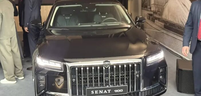 В России выпустили люксовый Senat 900 за 12 млн рублей на базе китайского Hongqi H9