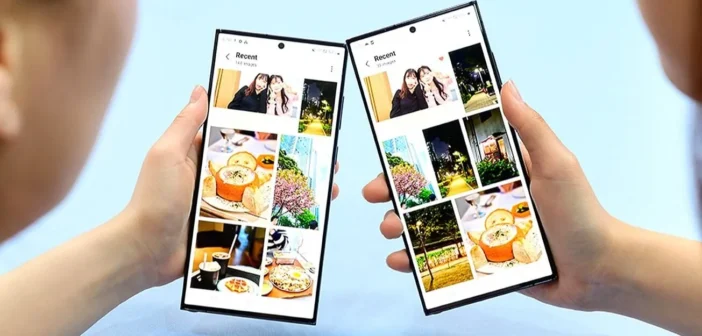 Samsung Galaxy получат передачу файлов простым касанием смартфонов
