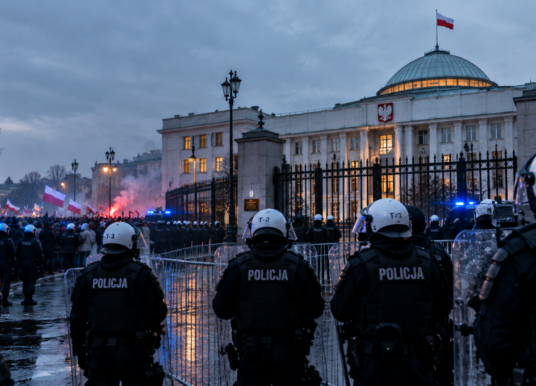 В Польше заявили о госперевороте: полиция вошла на территорию Конституционного суда